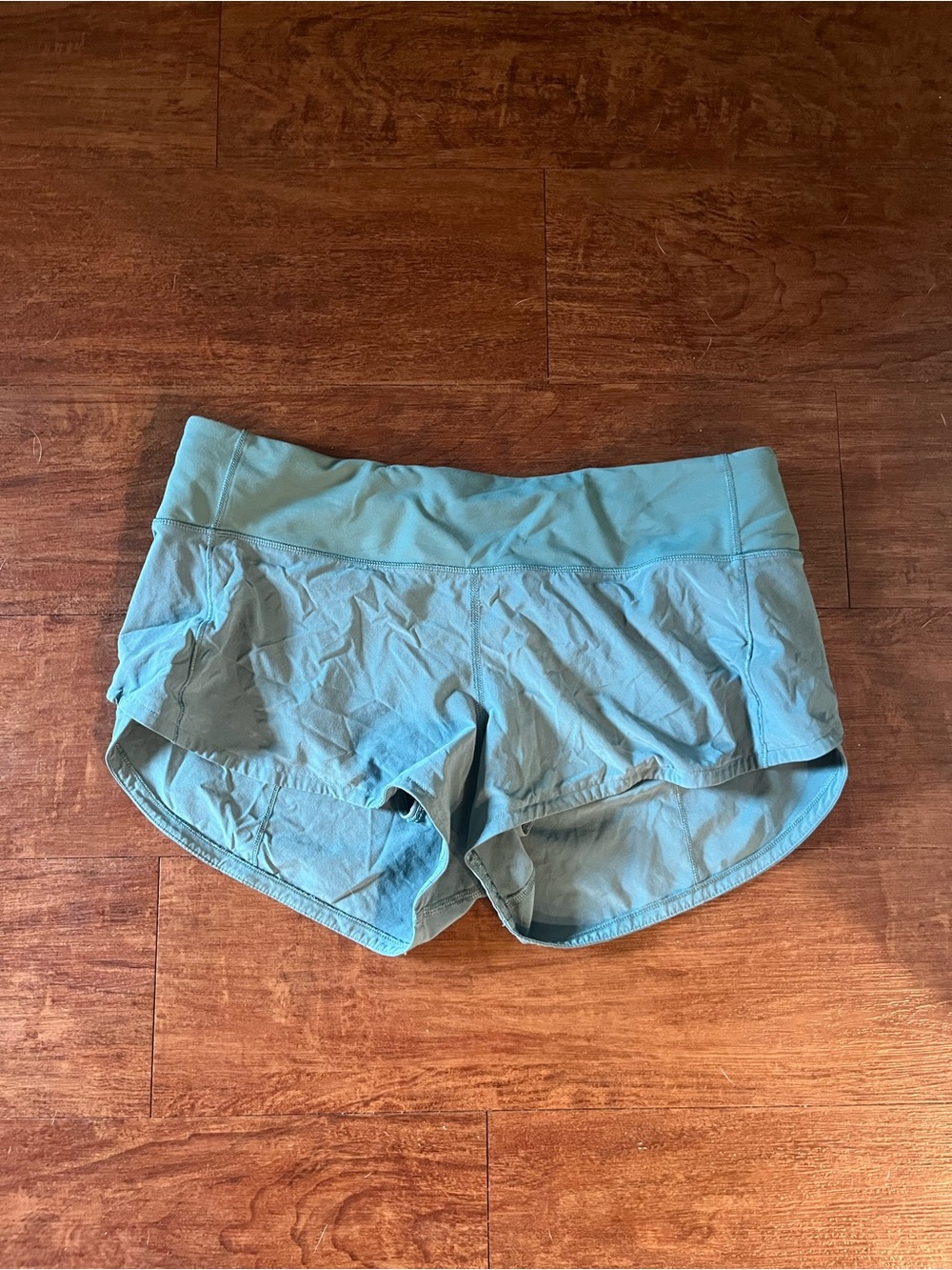 Lululemon Women’s Light Teal Running Shorts Size S